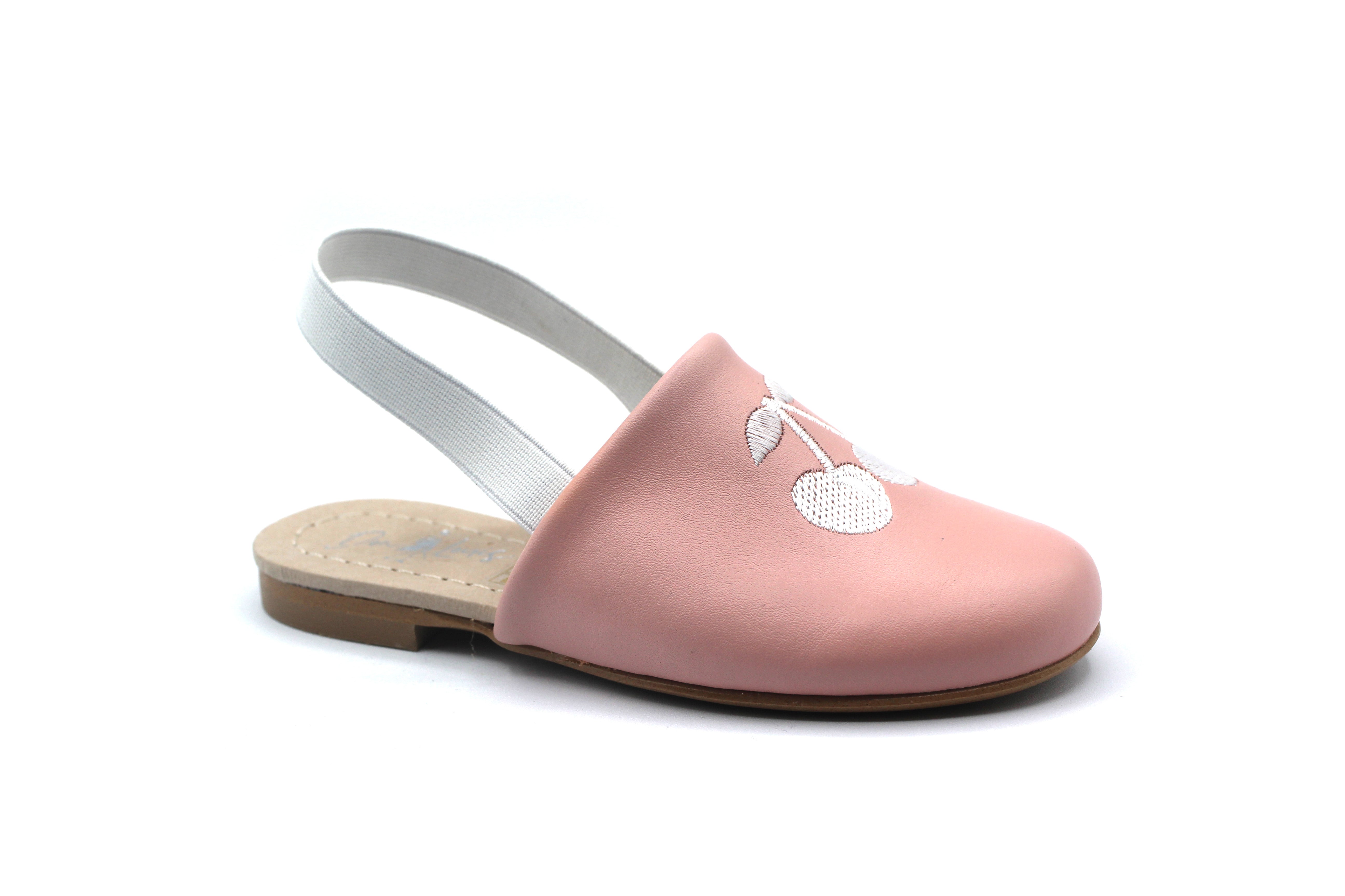 Don Louis Pink Cherry Sling Back