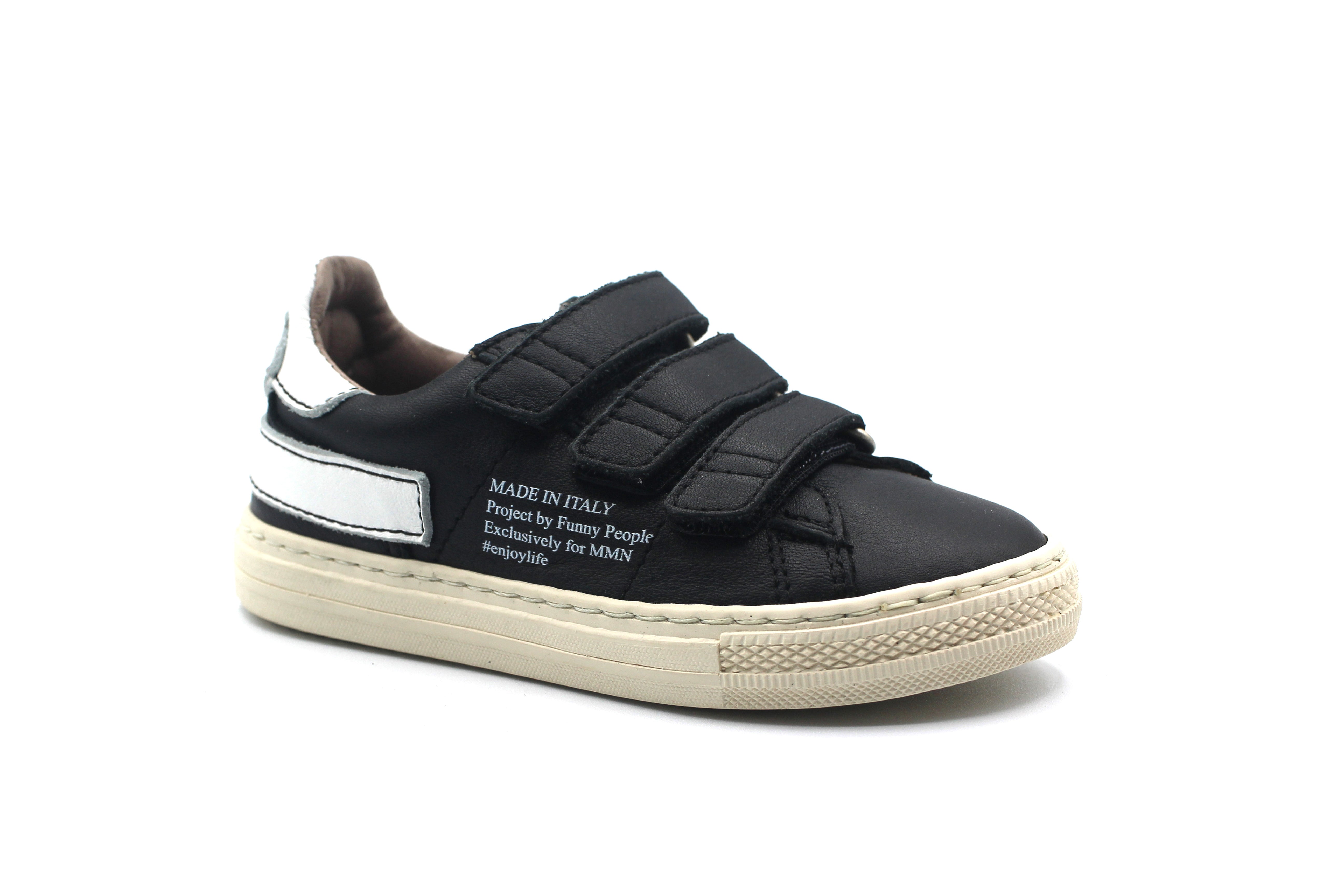 Momino Black Velcro Sneaker