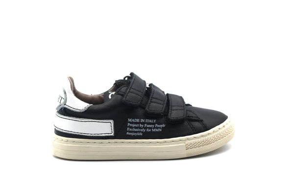 Momino Black Velcro Sneaker