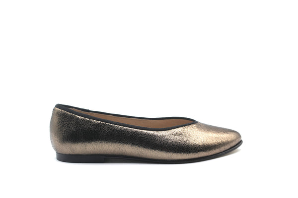 Valencia Pewter Pointed Flat