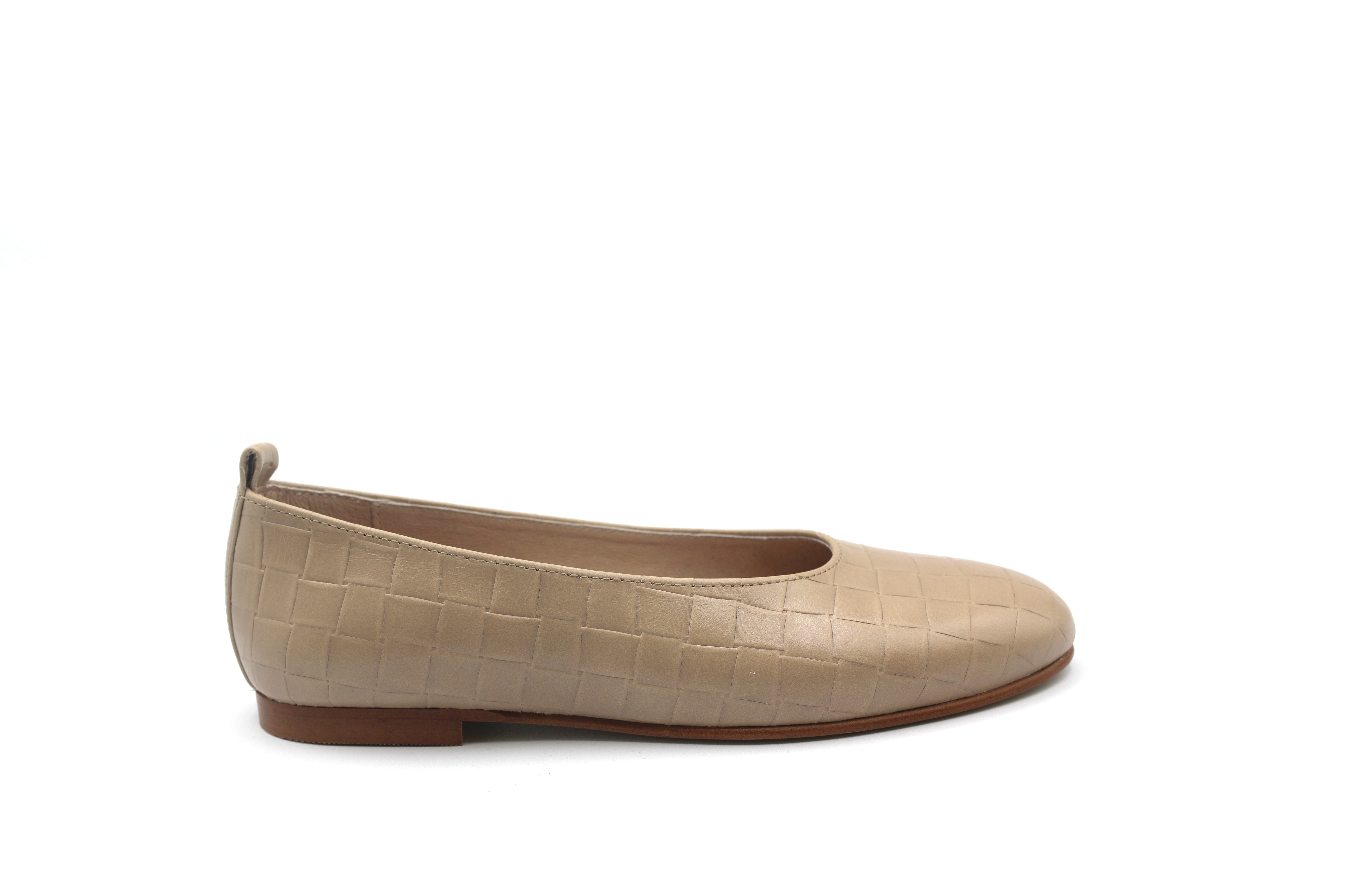 Valencia Taupe Woven Flat
