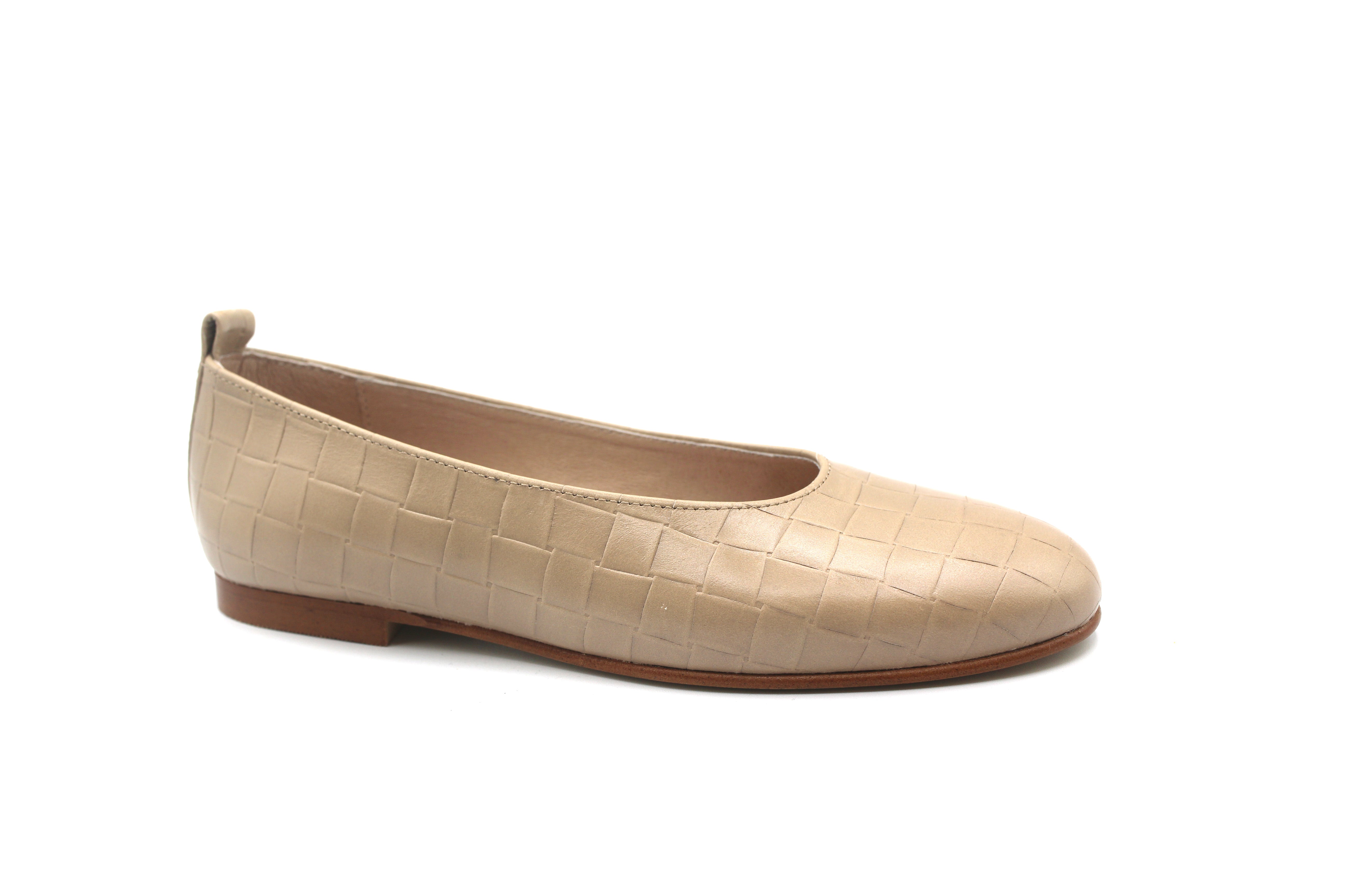 Valencia Taupe Woven Flat