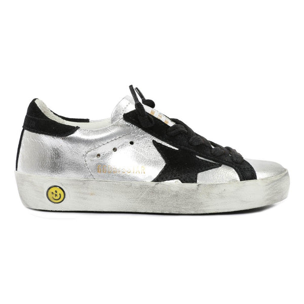 Golden Goose Super Star Laminated Lace-up Sneaker