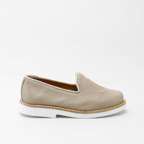 Papanatas Taupe Anchor Lightweight Loafer