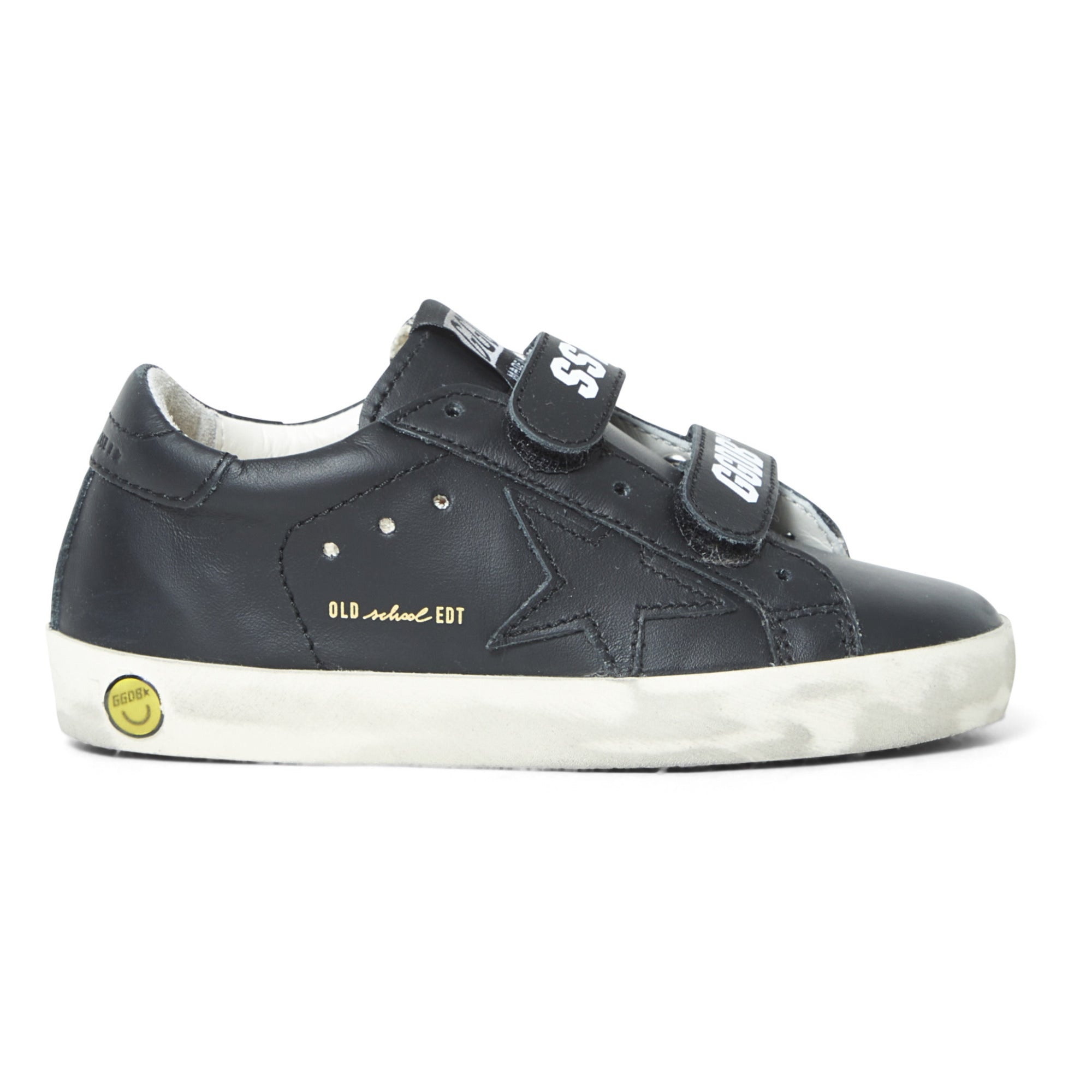 Golden Goose Black Velcro Sneaker – HAL Shoes - Main Image